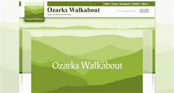 Desktop Screenshot of ozarkswalkabout.com