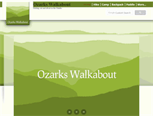 Tablet Screenshot of ozarkswalkabout.com